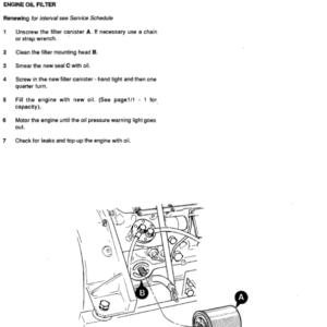 JCB 801 Tracked Excavator Service Manual