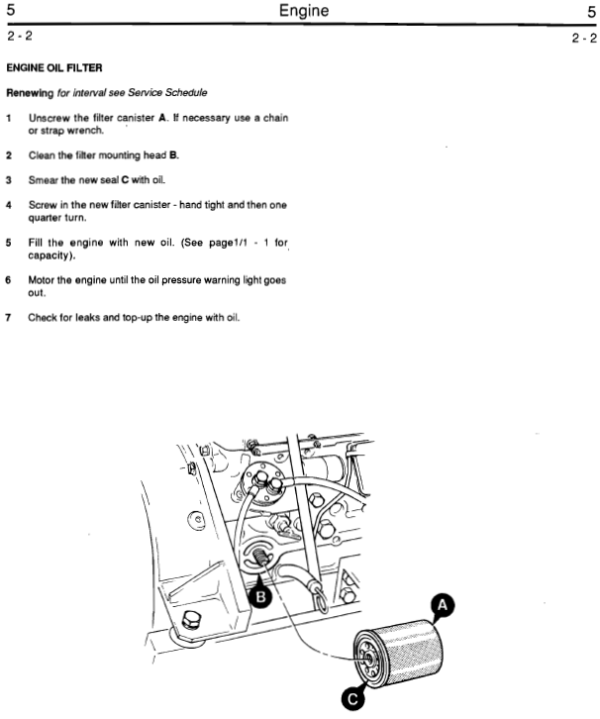 JCB 801 Tracked Excavator Service Manual