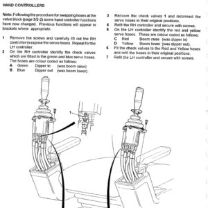 JCB 802.7, 803, 804  Mini Excavator Service Manual