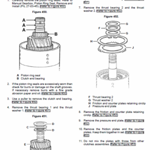 JCB 3CX Tier 2, Tier 3 Backhoe Loader Service Manual