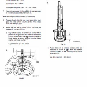 JCB 426, 435, 436, 446 Wheeled Loader Shovel Service Manual