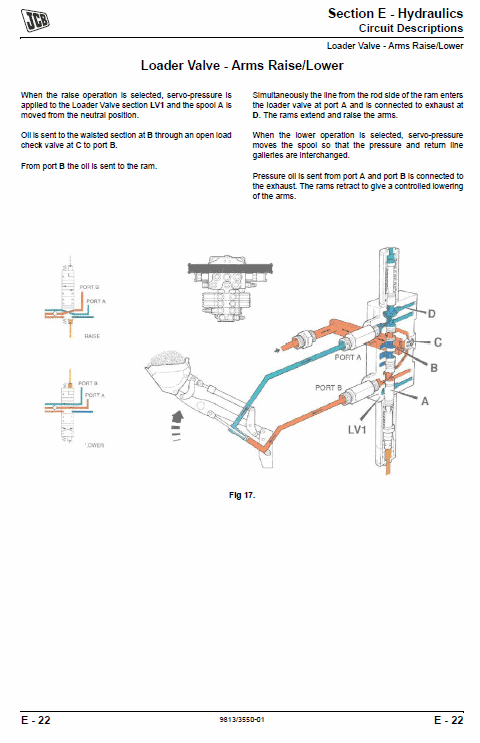 JCB 418S Wheeled Loader Shovel Service Manual