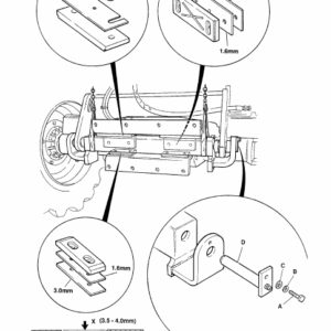 Jcb 926 930 940, B Rtfl Rough Terrain Fork Lift Service Manual