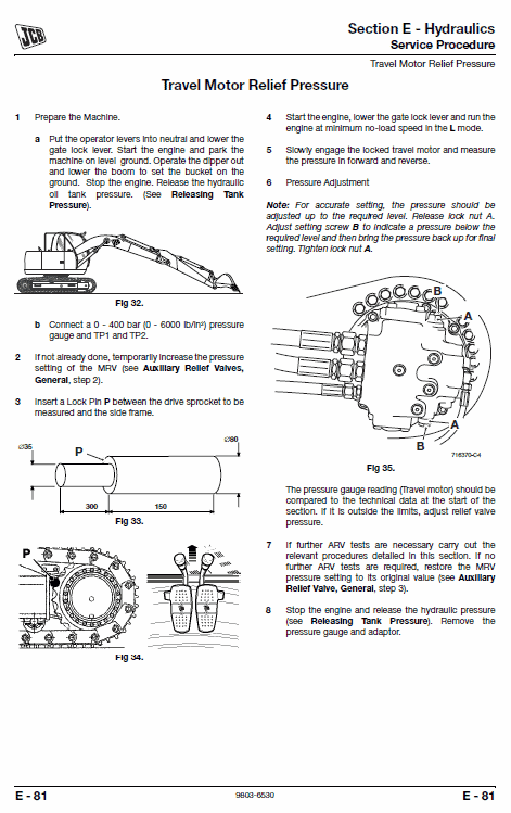 Jcb Jz140 Tracked Excavator Service Manual