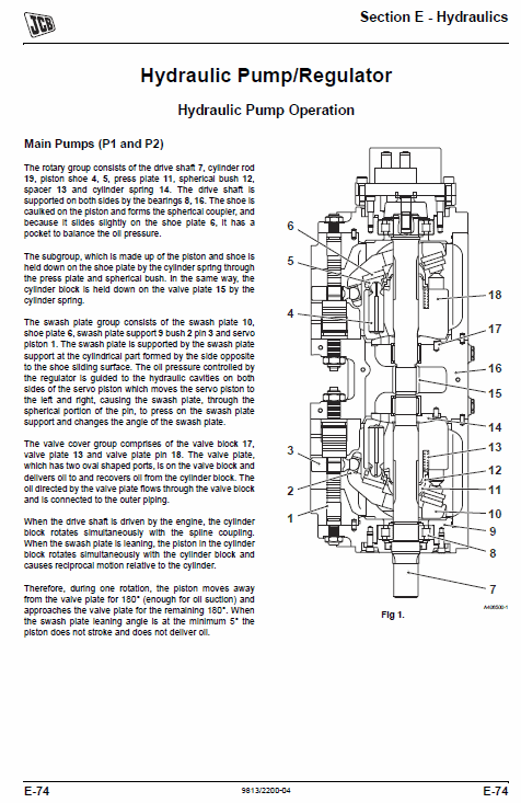 Jcb Js115, Js130, Js145, Js160, Js180, Js190 T4i Tracked Excavators Service Manual