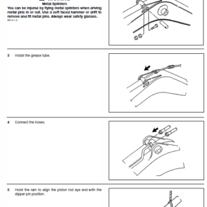 Jcb Jz70 Tracked Excavator Service Manual