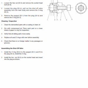 Jcb Js70 Tracked Excavator Service Manual