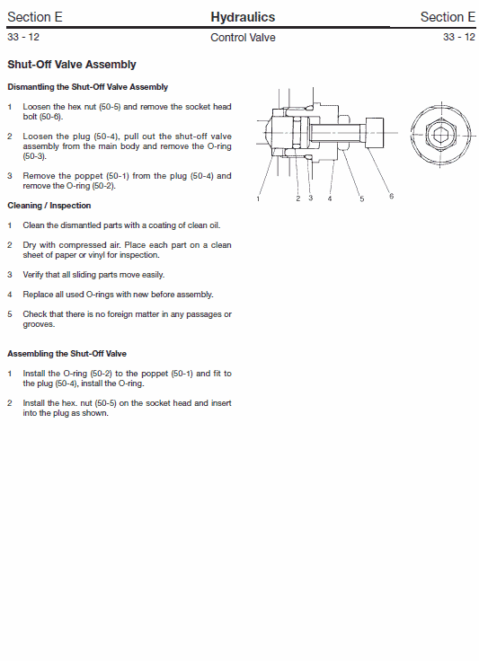 Jcb Js70 Tracked Excavator Service Manual