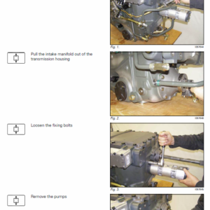 JCB AGCO OEM Transmission ML180 T702 Manual