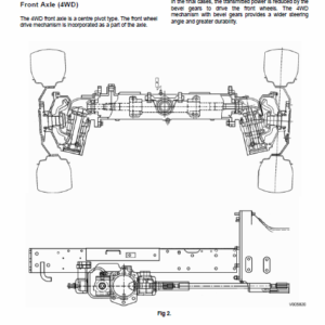 JCB 331, 335 HST Tractor Service Manual