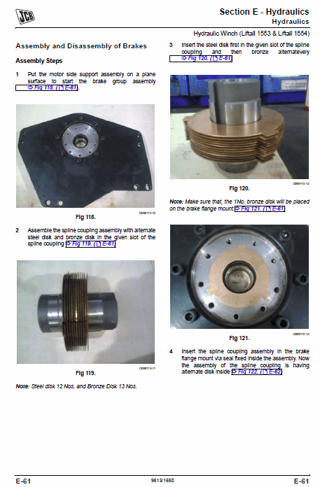 JCB 1253, 1202, 1553, 1554 Liftall Service Manual