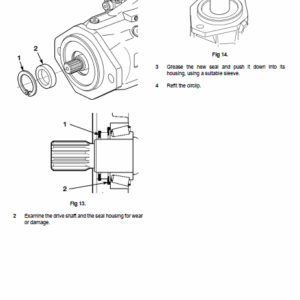 JCB 8040ZTS, 8045ZTS, 8050ZTS, 8055ZTS Mini Excavator Service Manual