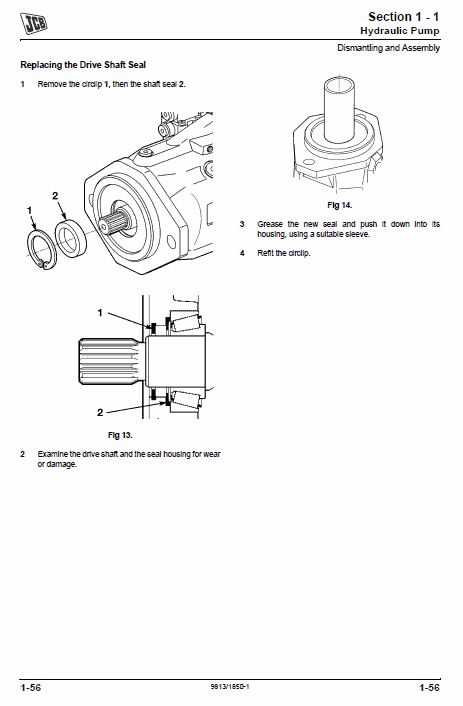 JCB 8040ZTS, 8045ZTS, 8050ZTS, 8055ZTS Mini Excavator Service Manual