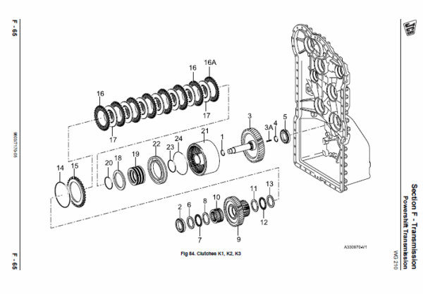 JCB 722 Articulated Dump Truck Service Manual