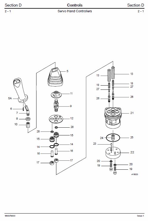 JCB 8027Z, 8032Z Mini Excavator Service Manual