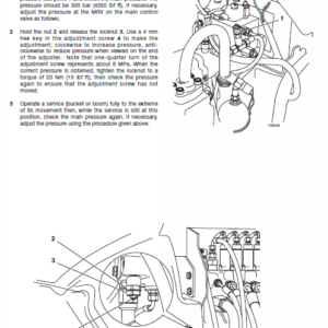 JCB 8080 Midi Excavator Service Manual