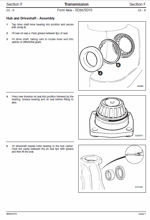 JCB 3CX, 4CX, 214, 215, 217 & Variants Backhoe Loader Service Manual