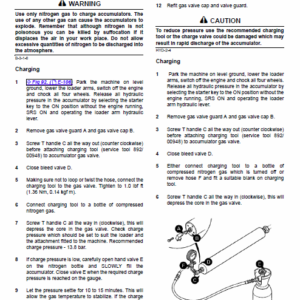 JCB 3DX Backhoe Loader Service Manual