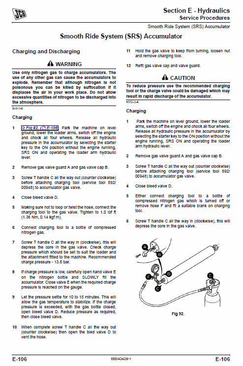 JCB 3DX Backhoe Loader Service Manual