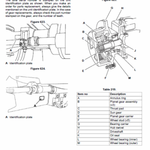 JCB 3CX Tier 2, Tier 3 Backhoe Loader Service Manual