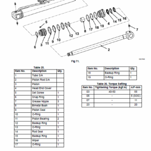 JCB 2DX Backhoe Loader Service Manual