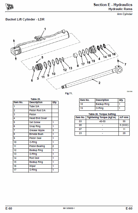 JCB 2DX Backhoe Loader Service Manual