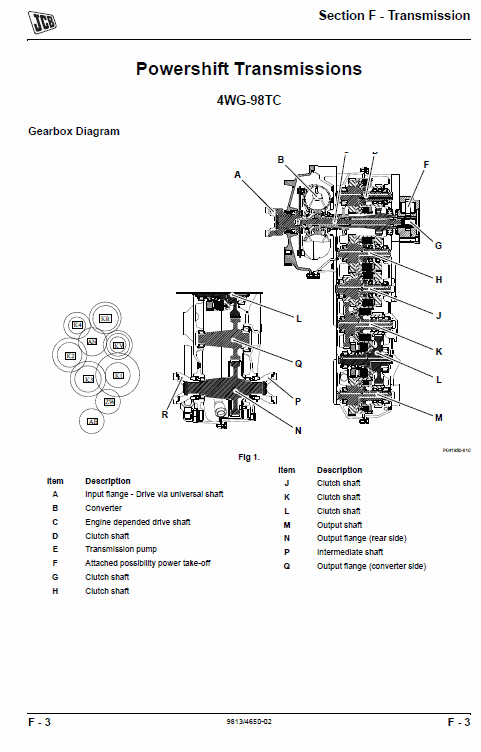 JCB 430ZX Plus Wheeled Loader Shovel Service Manual