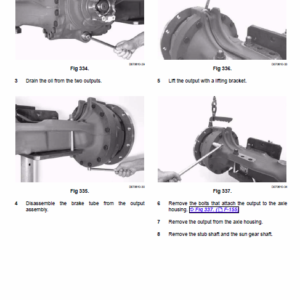 Jcb 422zx Wheeled Loader Shovel Service Manual