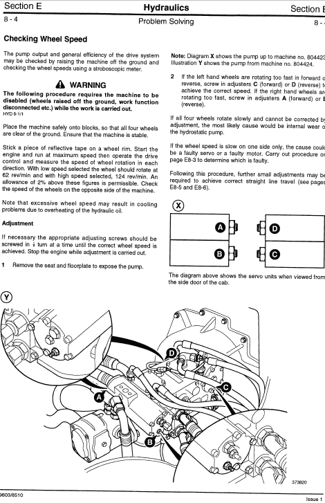 Jcb 185, 1105 Skidsteer Loader Robot Service Manual