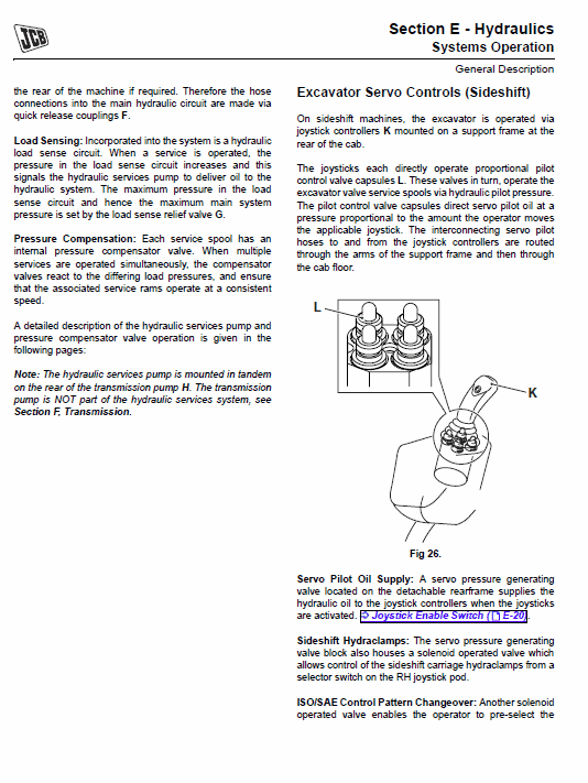 JCB Midi CX Backhoe Loader Service Manual