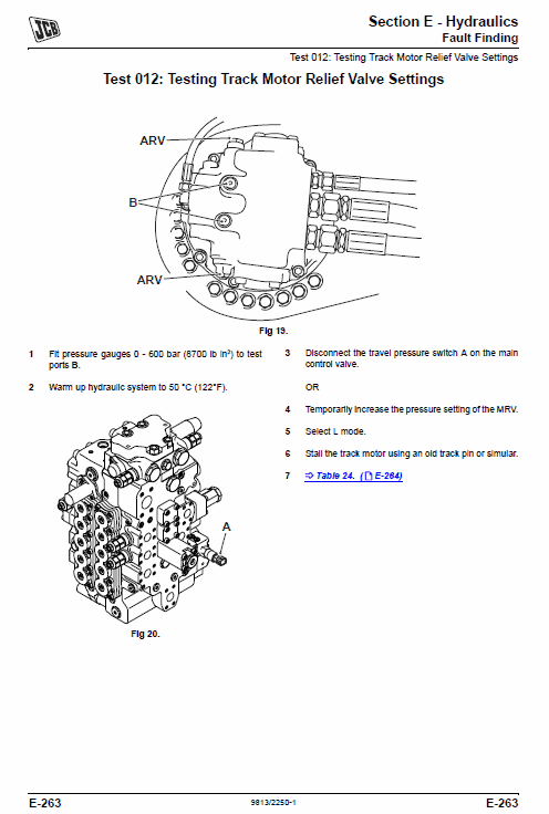 Jcb Js370 Tracked Excavator Service Manual