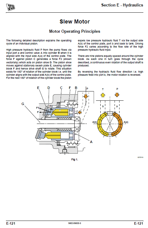 Jcb Js290 Tier 3 Auto Tracked Excavator Service Manual