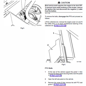 JCB FM25 Mower Service Manual