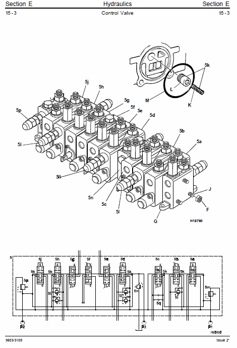 JCB 8013, 8015, 8017, 8018 Mini Excavator Service Manual