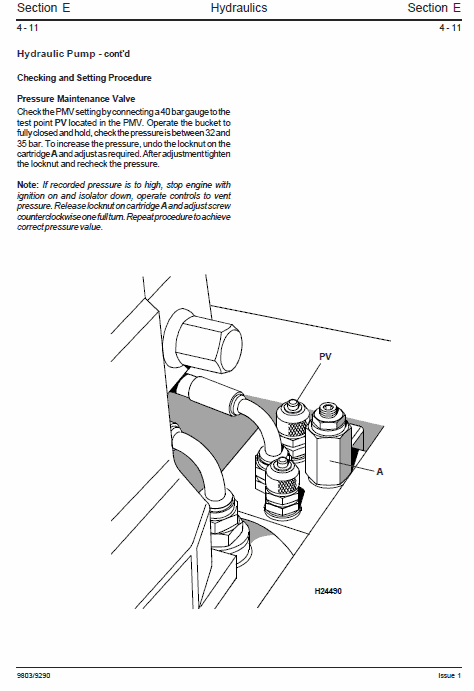 JCB 8052, 8060 Mini Excavator Service Manual