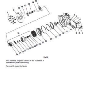 JCB 8040ZTS, 8045ZTS, 8050ZTS, 8055ZTS Mini Excavator Service Manual