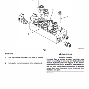 JCB 85Z-1, 86C-1 Midi Excavator Service Manual