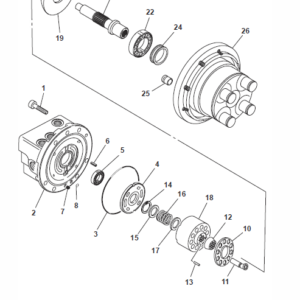 JCB 8014, 8016, 8018, 8020 Mini Excavator Service Manual