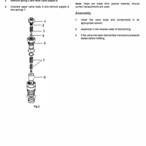 JCB 8056 Mini Crawler Excavator Service Manual