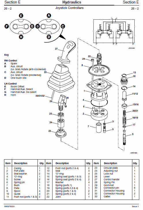 JCB 8080 Midi Excavator Service Manual