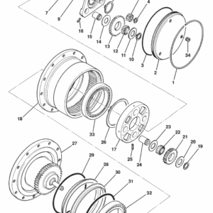 JCB 802, 802.4, 802 Super Mini Excavator Manual