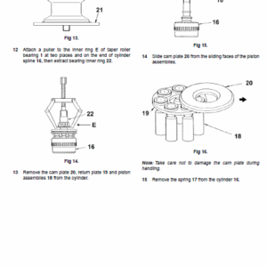 JCB 8061 Mini Excavator Service Manual