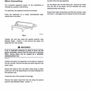 JCB 8085 Midi Excavator Service Manual