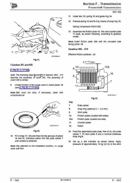 JCB 714, 718 Articulated Dump Truck Service Manual