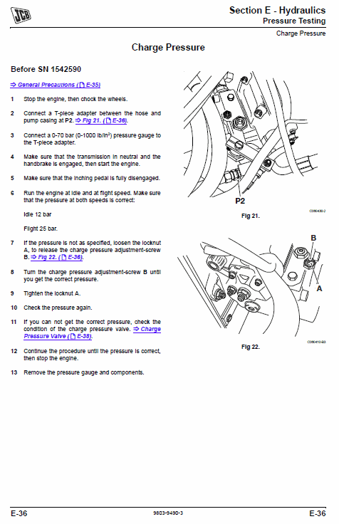 JCB 403 Wheeled Loader Service Manual