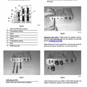 JCB 430ZX Wheeled Loader Shovel Service Manual