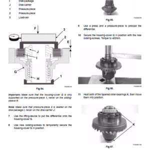 JCB 427, 437, 457 T4i Wheeled Loader Shovel Service Manual