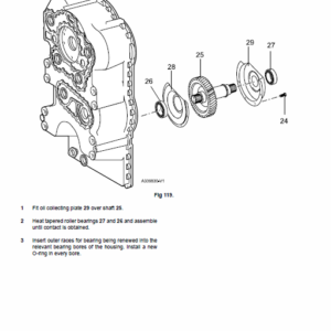 JCB 411, 413S, 417 Wheeled Loader Shovel Service Manual