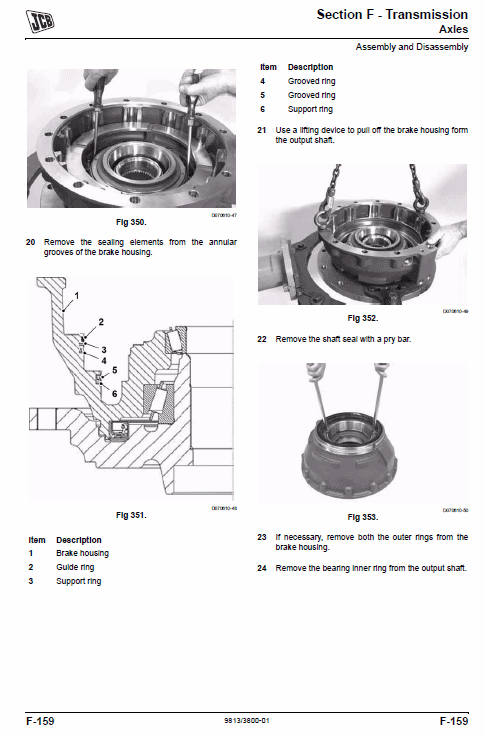 Jcb 422zx Wheeled Loader Shovel Service Manual