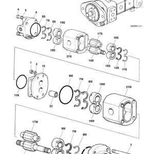 Jcb 2.0, 2.5, 3.0, 3.5d Tlt Lift Teletruk Service Manual